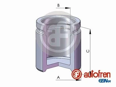 Piston, brake caliper AUTOFREN SEINSA D025795