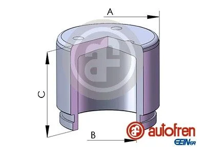 Piston, brake caliper AUTOFREN SEINSA D025800