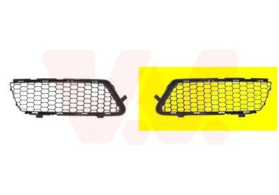 Grelha de Ventilação, para-choques VAN WEZEL 0160591