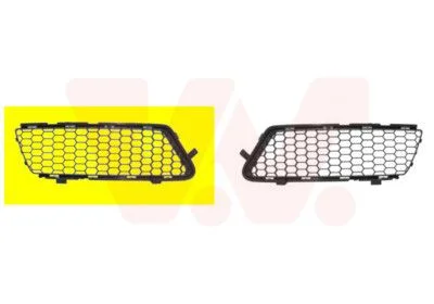 Grelha de Ventilação, para-choques VAN WEZEL 0160592