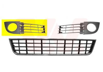 Grelha de Ventilação, para-choques VAN WEZEL 0317594