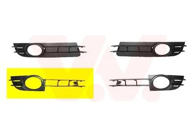 Grelha de Ventilação, para-choques VAN WEZEL 0318594
