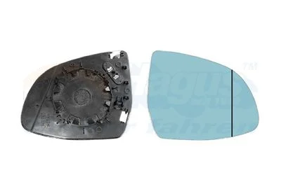 Mirror Glass, exterior mirror VAN WEZEL 0690838
