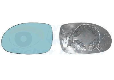 Mirror Glass, exterior mirror VAN WEZEL 0961837