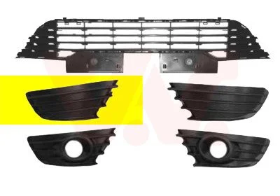 Grelha de Ventilação, para-choques VAN WEZEL 0970592