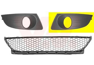 Grelha de Ventilação, para-choques VAN WEZEL 1516593