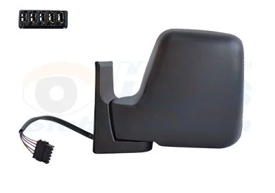 Exterior Mirror VAN WEZEL 1610807