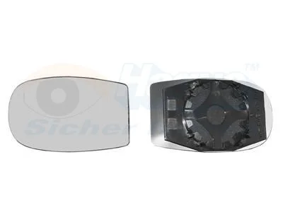 Mirror Glass, exterior mirror VAN WEZEL 1620831