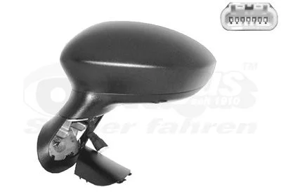 Exterior Mirror VAN WEZEL 1624805