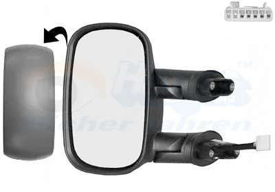 Espelho Exterior VAN WEZEL 1636807