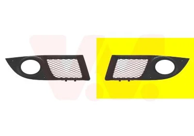 Grelha de Ventilação, para-choques VAN WEZEL 1637593