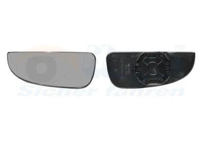 Mirror Glass, exterior mirror VAN WEZEL 1651831