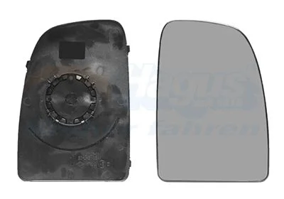 Mirror Glass, exterior mirror VAN WEZEL 1651834