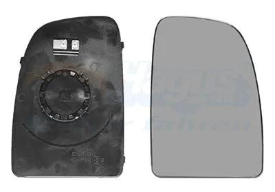 Mirror Glass, exterior mirror VAN WEZEL 1651838