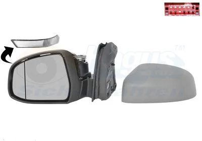 Exterior Mirror VAN WEZEL 1945807
