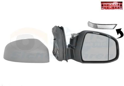 Exterior Mirror VAN WEZEL 1945808