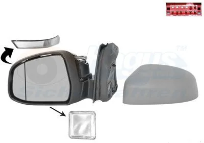 Exterior Mirror VAN WEZEL 1945827