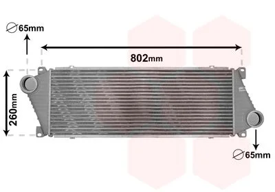 Intercooler VAN WEZEL 30004217