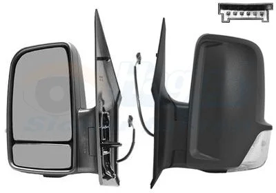 Exterior Mirror VAN WEZEL 3077827