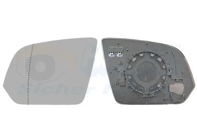 Vidro do espelho, espelho exterior VAN WEZEL 3082837