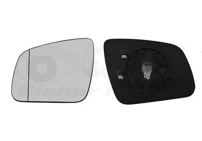 Mirror Glass, exterior mirror VAN WEZEL 3091837