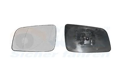 Mirror Glass, exterior mirror VAN WEZEL 3742832