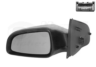 Exterior Mirror VAN WEZEL 3745817
