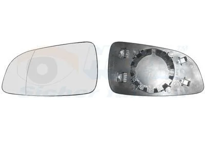 Mirror Glass, exterior mirror VAN WEZEL 3745837