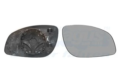 Mirror Glass, exterior mirror VAN WEZEL 3768832