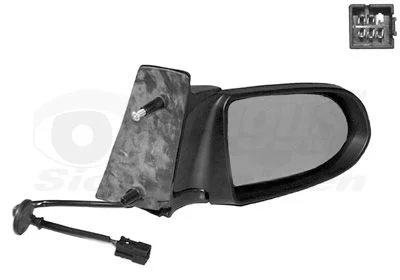Exterior Mirror VAN WEZEL 3790808