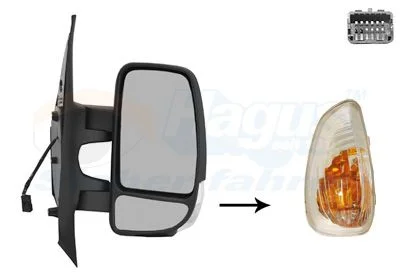 Espelho Exterior VAN WEZEL 3799802