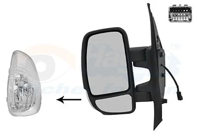 Exterior Mirror VAN WEZEL 3799817
