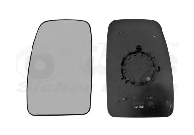 Mirror Glass, exterior mirror VAN WEZEL 3799837