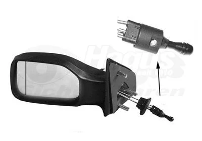 Exterior Mirror VAN WEZEL 4009813