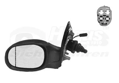 Exterior Mirror VAN WEZEL 4028813