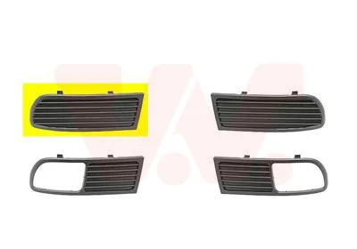 Grelha de Ventilação, para-choques VAN WEZEL 4913592