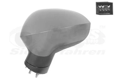 Espelho Exterior VAN WEZEL 4919807