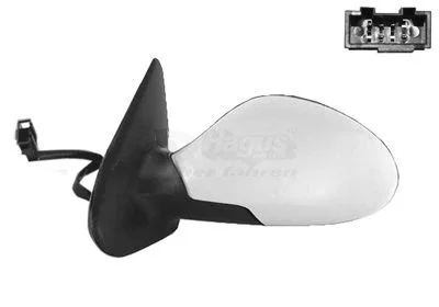 Exterior Mirror VAN WEZEL 4934817