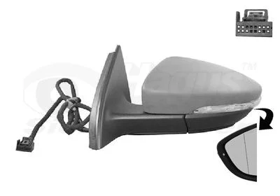 Espelho Exterior VAN WEZEL 5740807