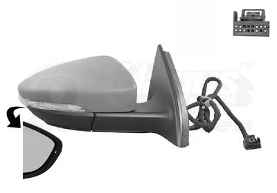 Espelho Exterior VAN WEZEL 5740808