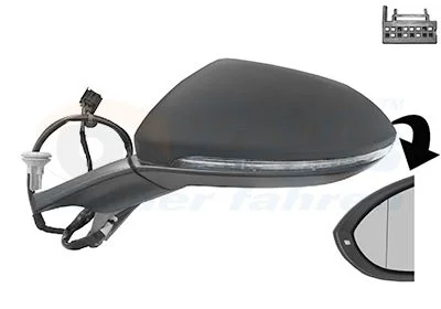 Espelho Exterior VAN WEZEL 5766805