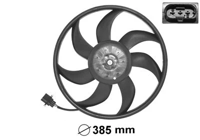 Fan, engine cooling VAN WEZEL 5827745