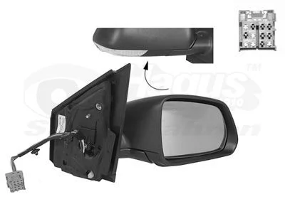 Espelho Exterior VAN WEZEL 5828808