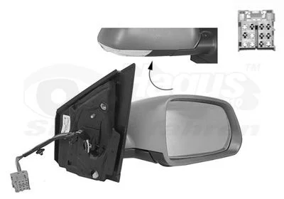 Exterior Mirror VAN WEZEL 5828818