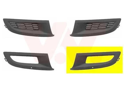 Grelha de Ventilação, para-choques VAN WEZEL 5829593