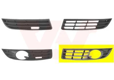 Grelha de Ventilação, para-choques VAN WEZEL 5839593