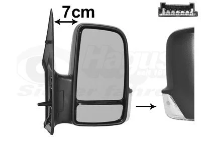 Exterior Mirror VAN WEZEL 5862808