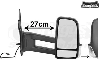 Exterior Mirror VAN WEZEL 5862826