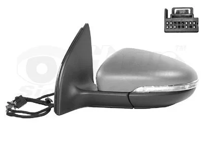 Exterior Mirror VAN WEZEL 5863817
