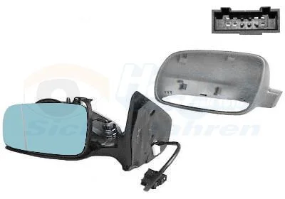 Exterior Mirror VAN WEZEL 5888817
